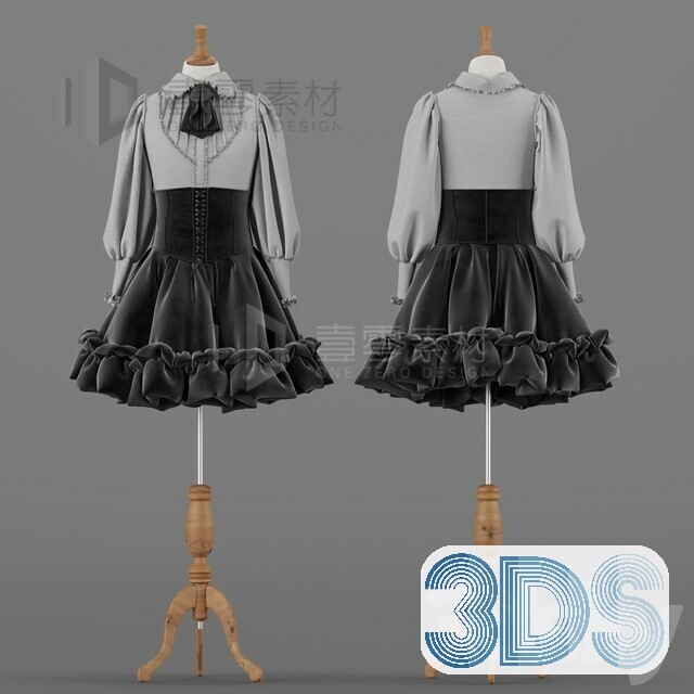 39 Clothes 3d Models Vol.01