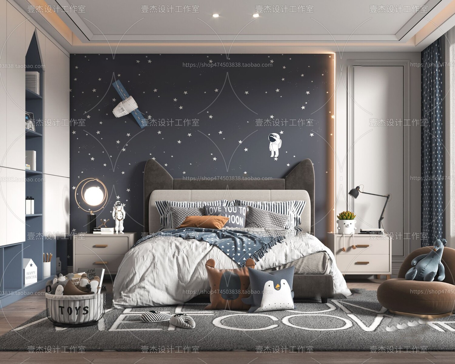 36 CHILD ROOM SET 3D MODELS VOL.07