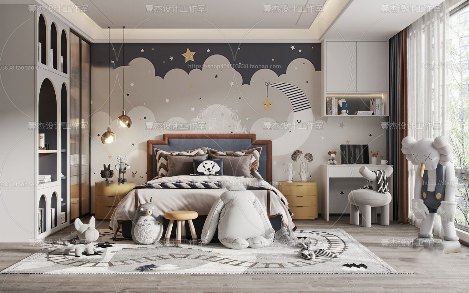 36 CHILD ROOM SET 3D MODELS VOL.07