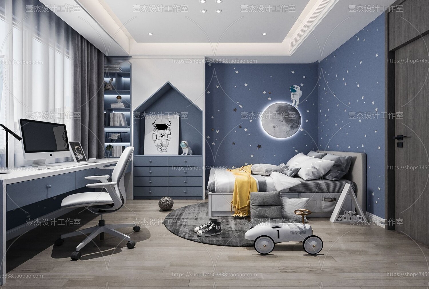 36 CHILD ROOM SET 3D MODELS VOL.07