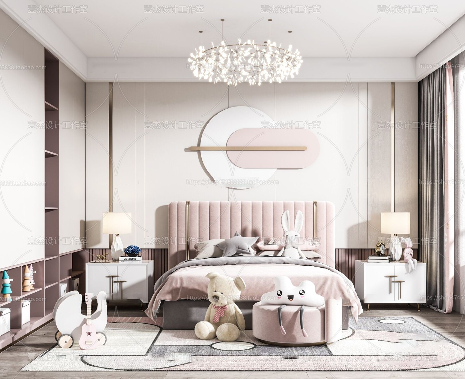 36 CHILD ROOM SET 3D MODELS VOL.07