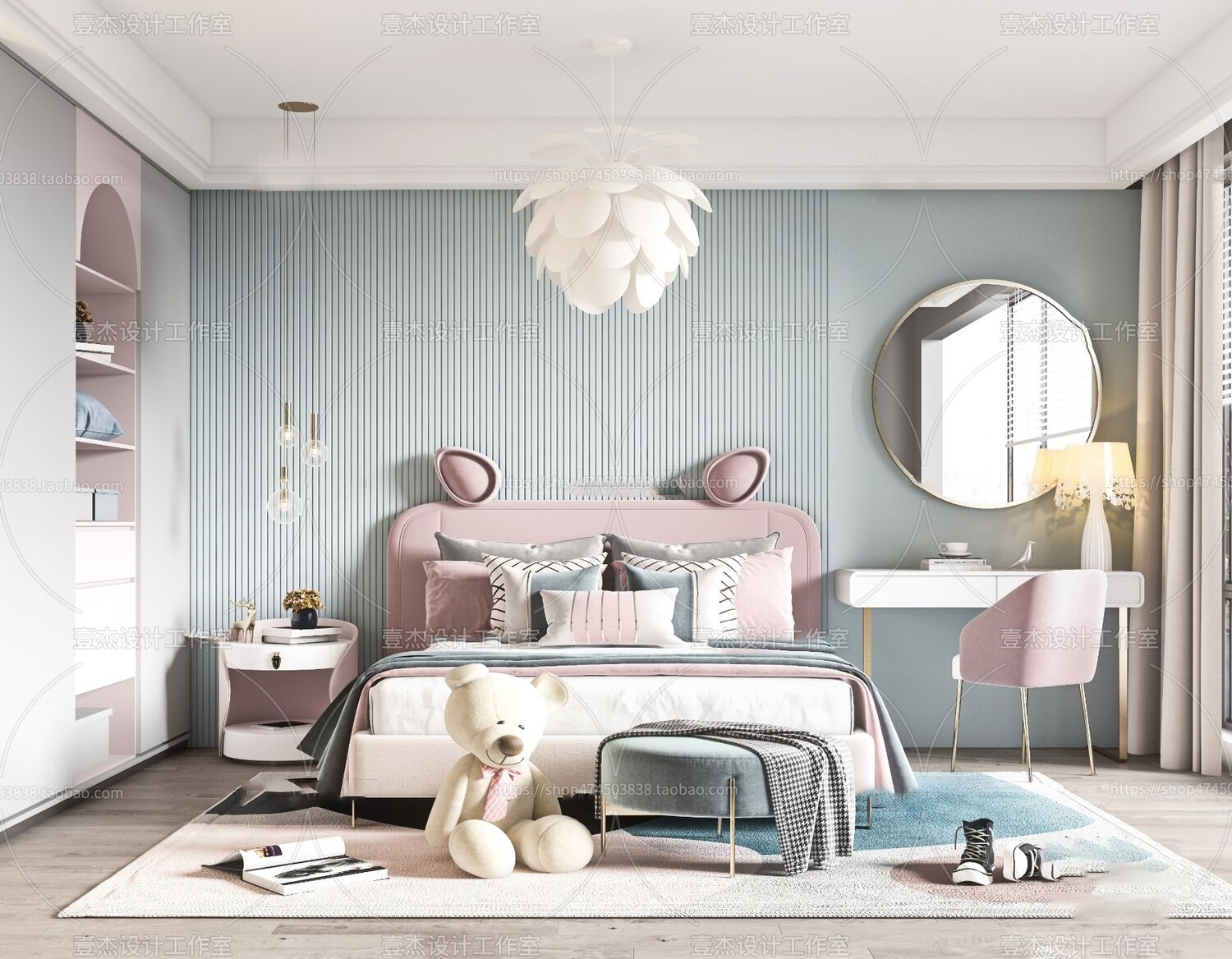 36 CHILD ROOM SET 3D MODELS VOL.07