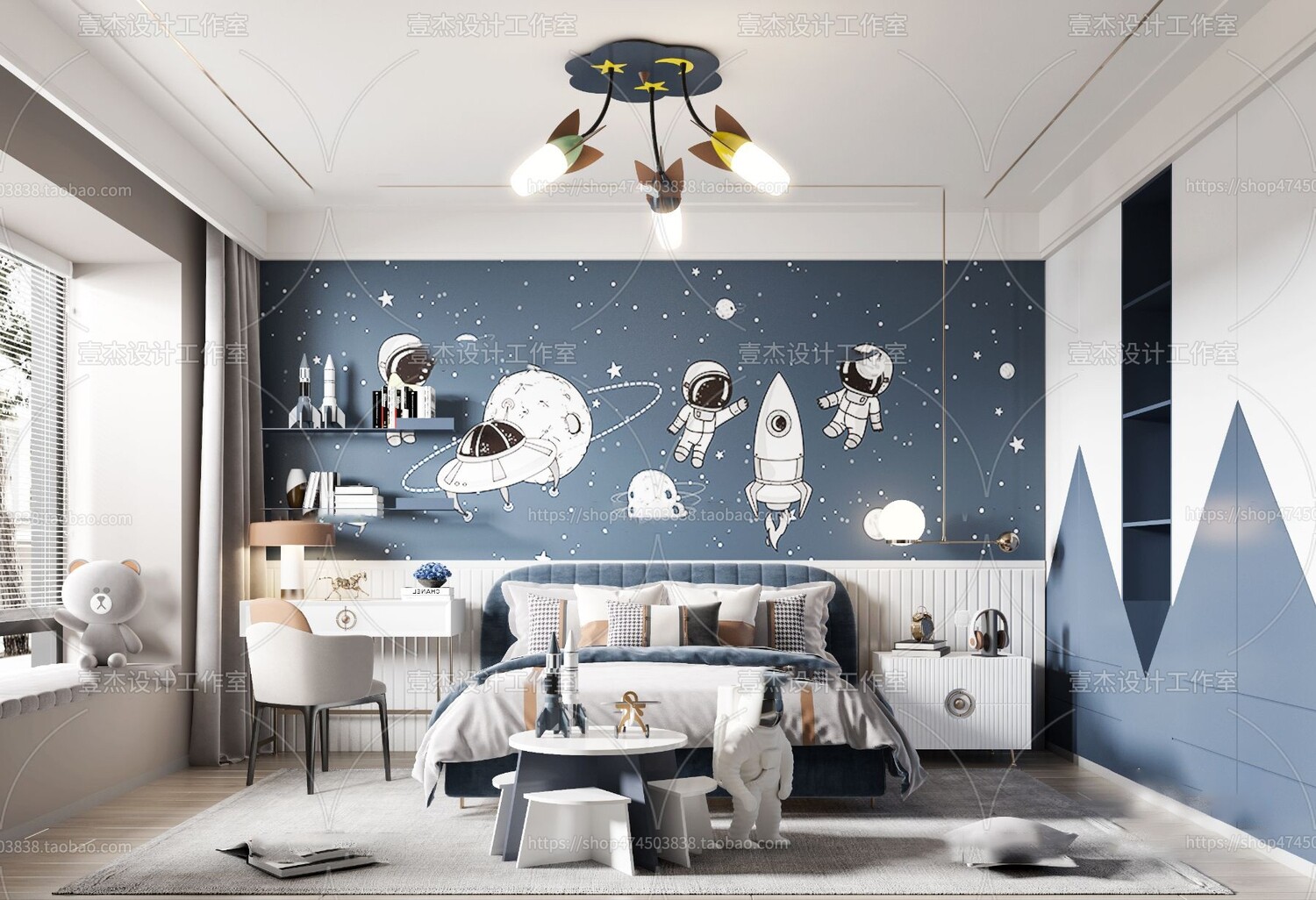 36 CHILD ROOM SET 3D MODELS VOL.07