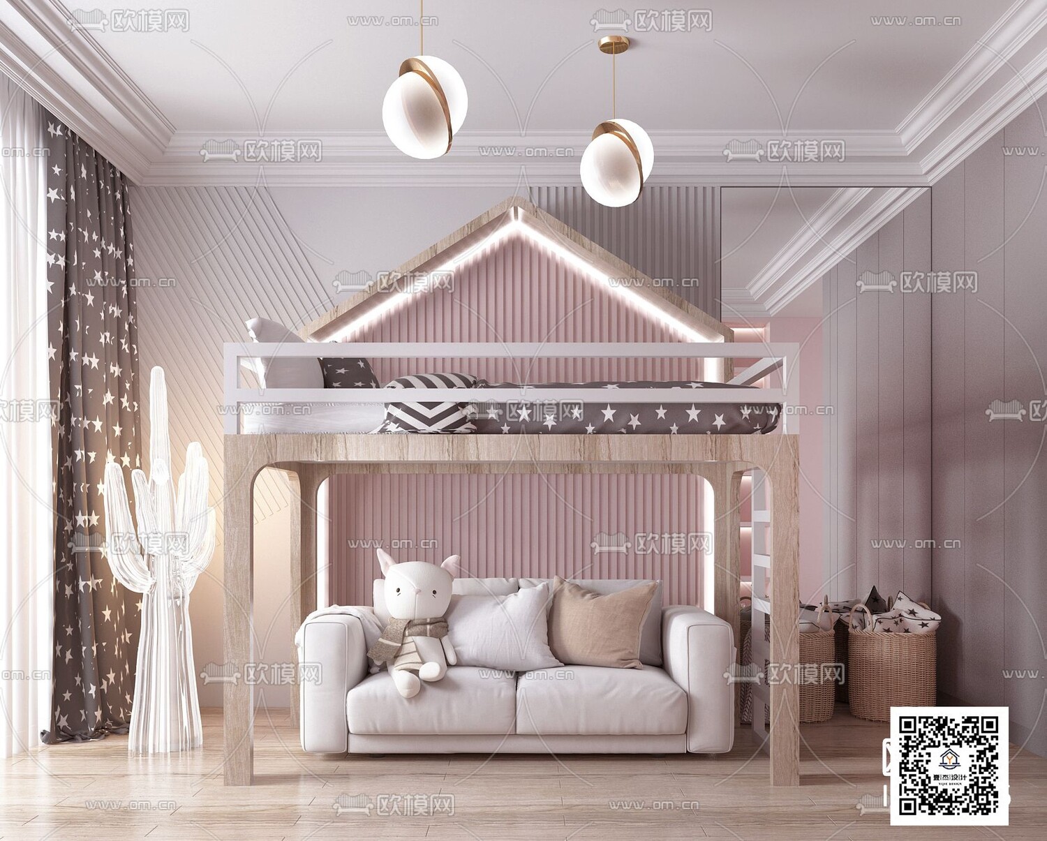 36 CHILD ROOM SET 3D MODELS VOL.07