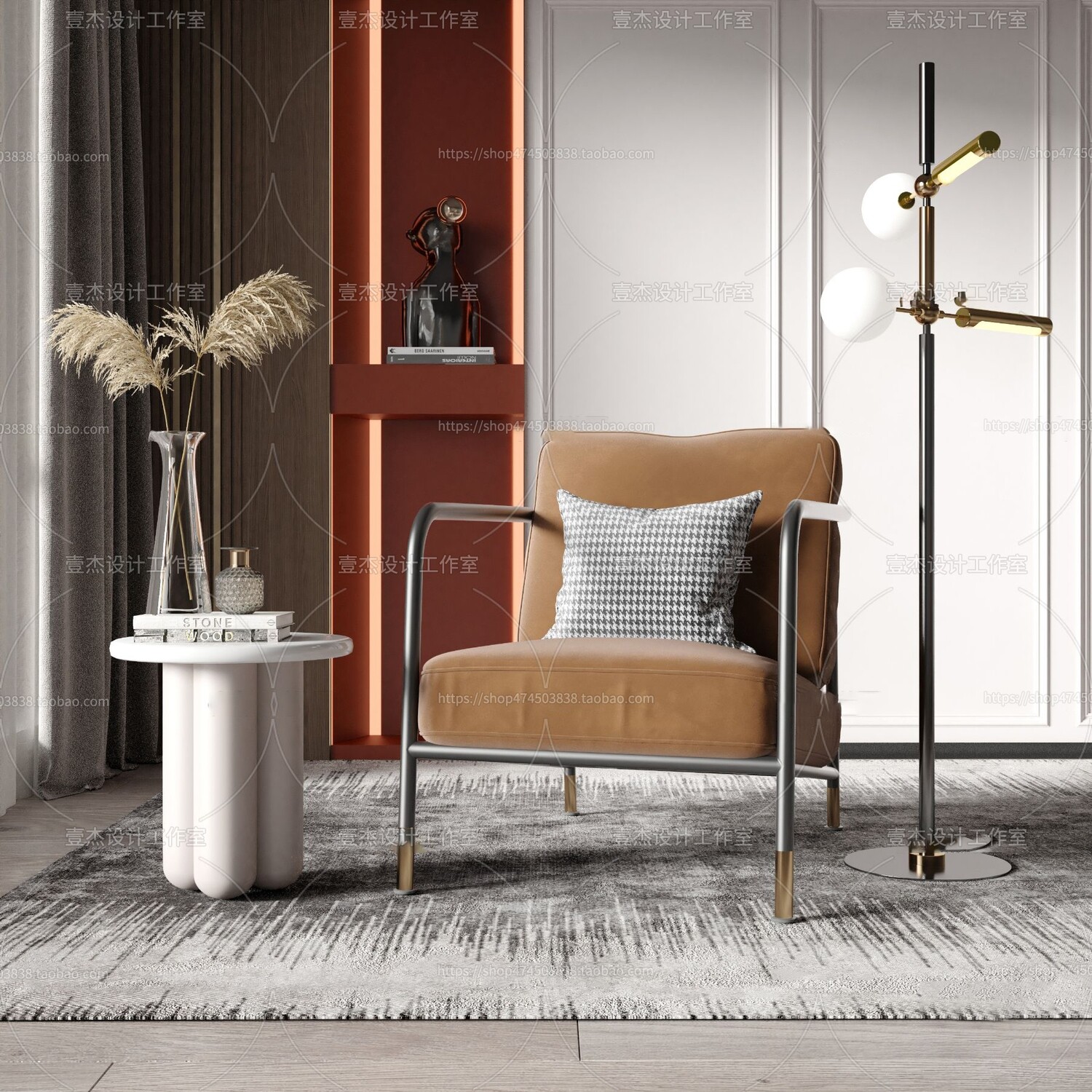 67 Armchair Sets 3d Models Vol10 - Vray