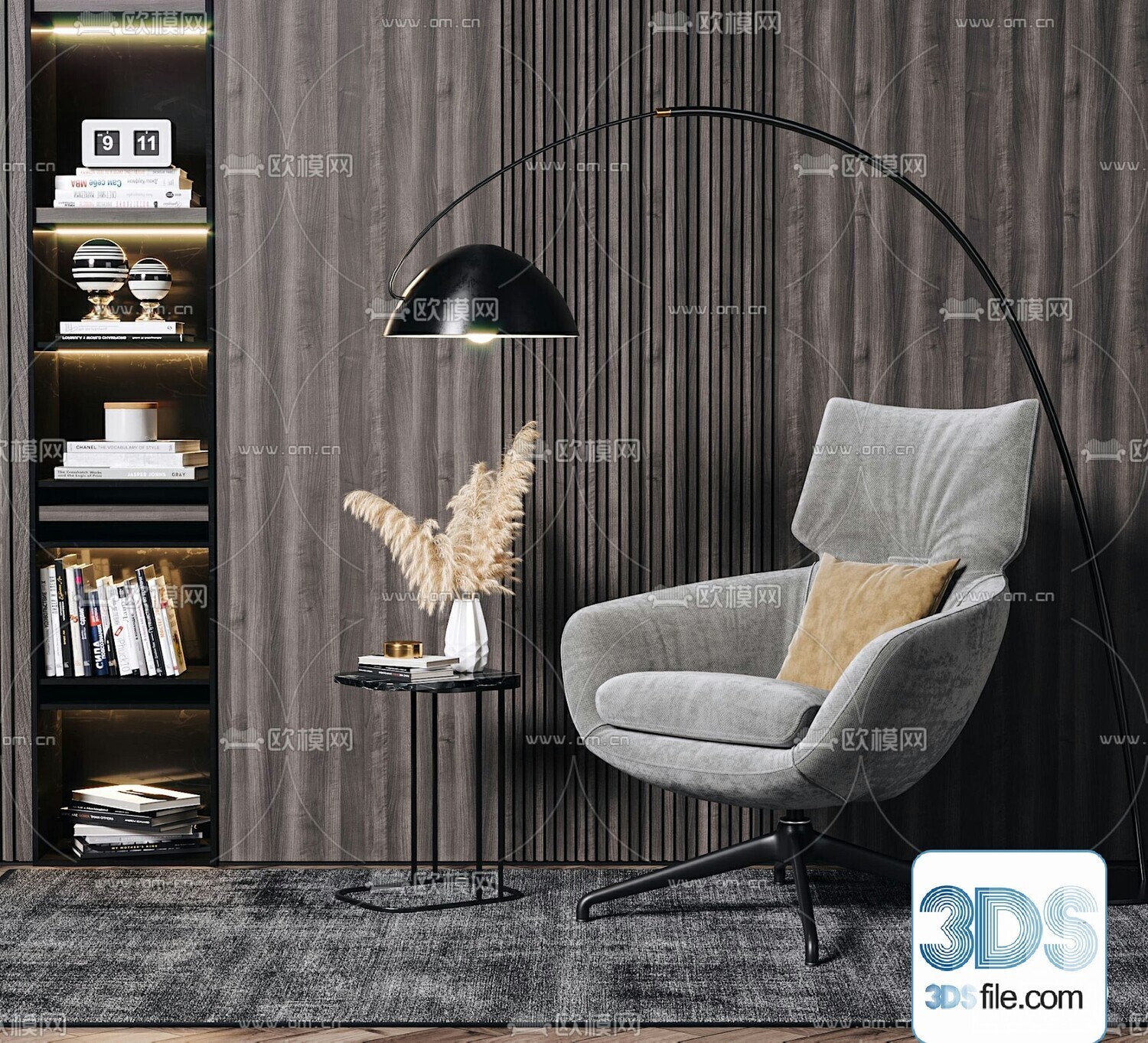 67 Armchair Sets 3d Models Vol10 - Vray