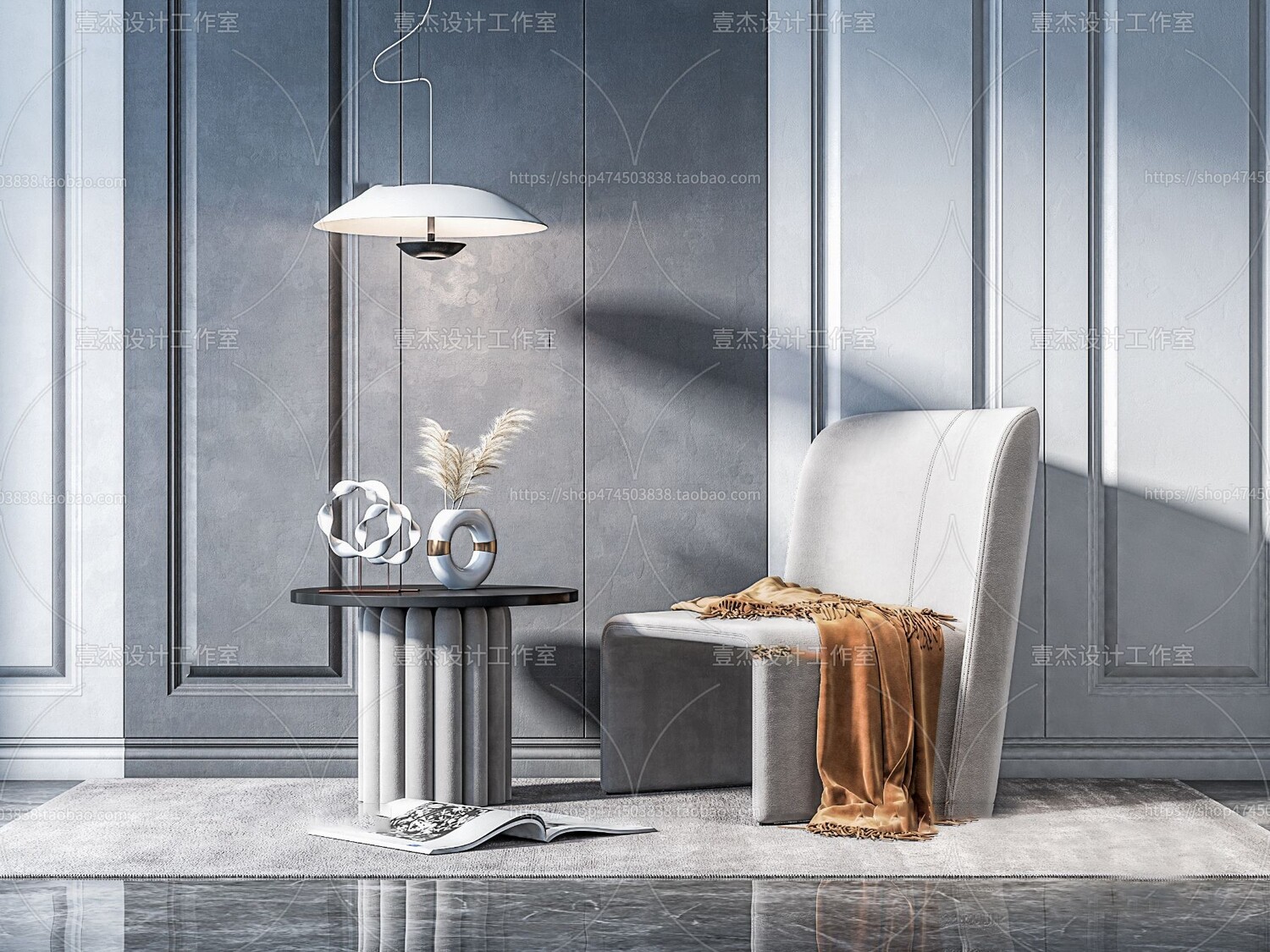 67 Armchair Sets 3d Models Vol10 - Vray