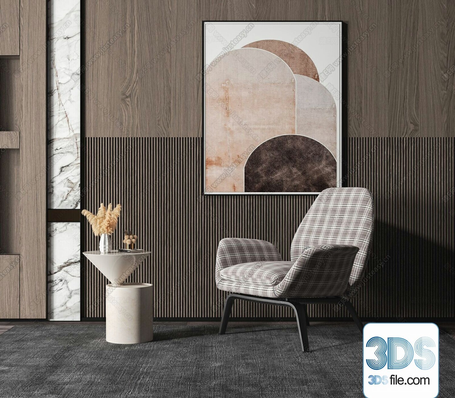67 Armchair Sets 3d Models Vol10 - Vray