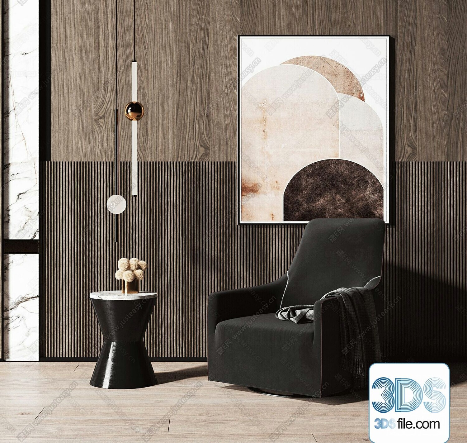 67 Armchair Sets 3d Models Vol10 - Vray