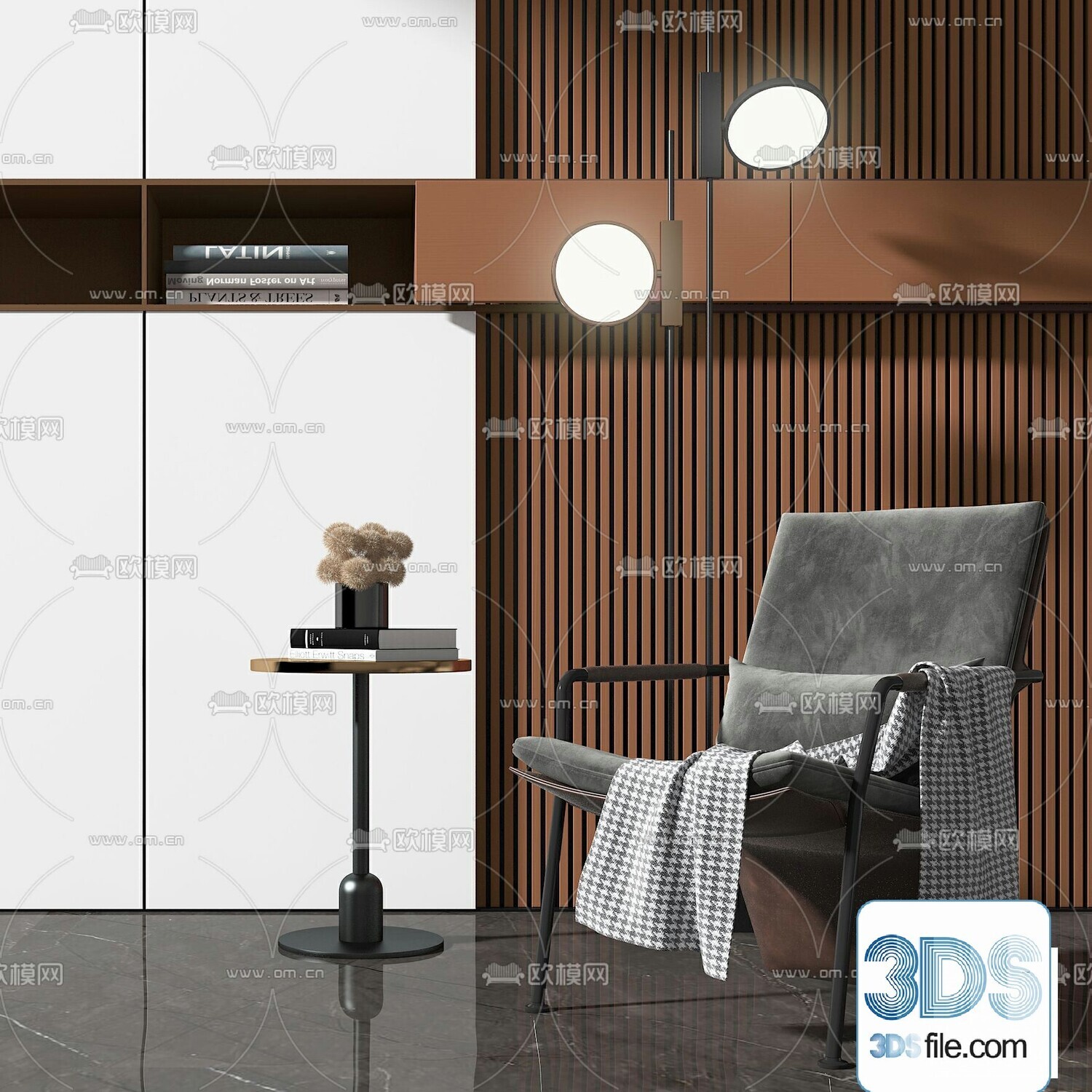 67 Armchair Sets 3d Models Vol10 - Vray