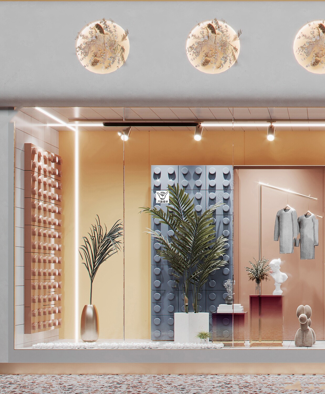 58 Shop Window Design 3d Models Vol.01