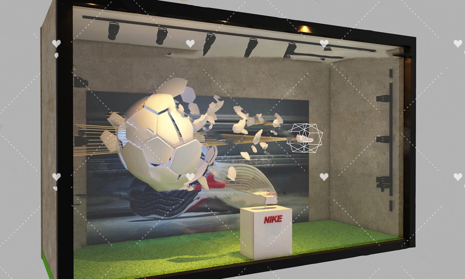 58 Shop Window Design 3d Models Vol.01