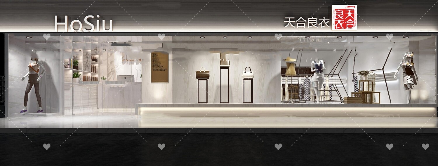 58 Shop Window Design 3d Models Vol.01