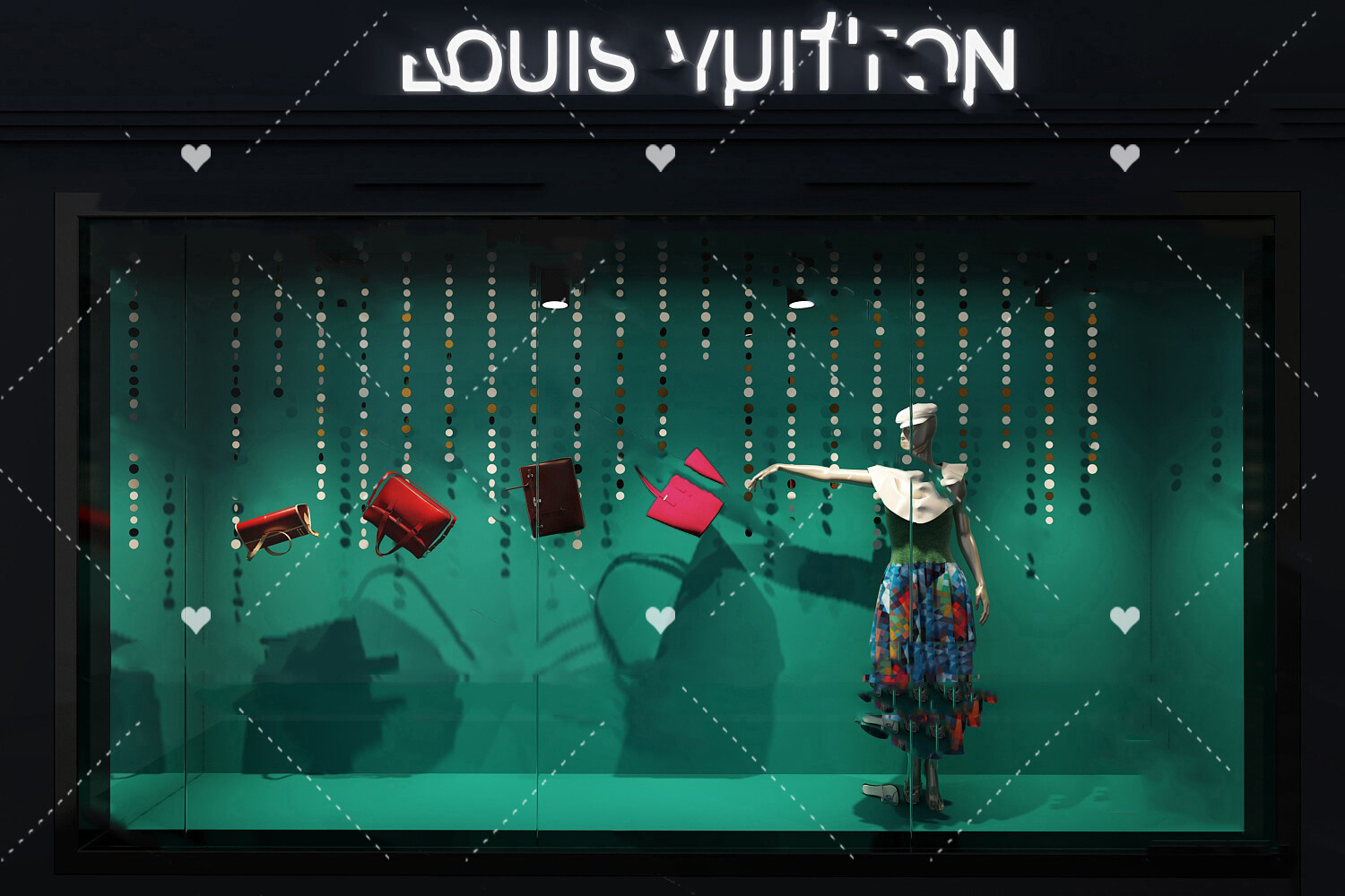 58 Shop Window Design 3d Models Vol.01