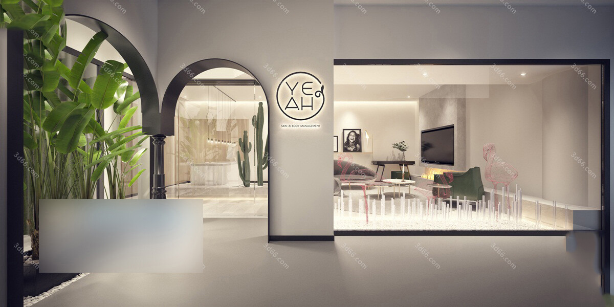 58 Shop Window Design 3d Models Vol.01