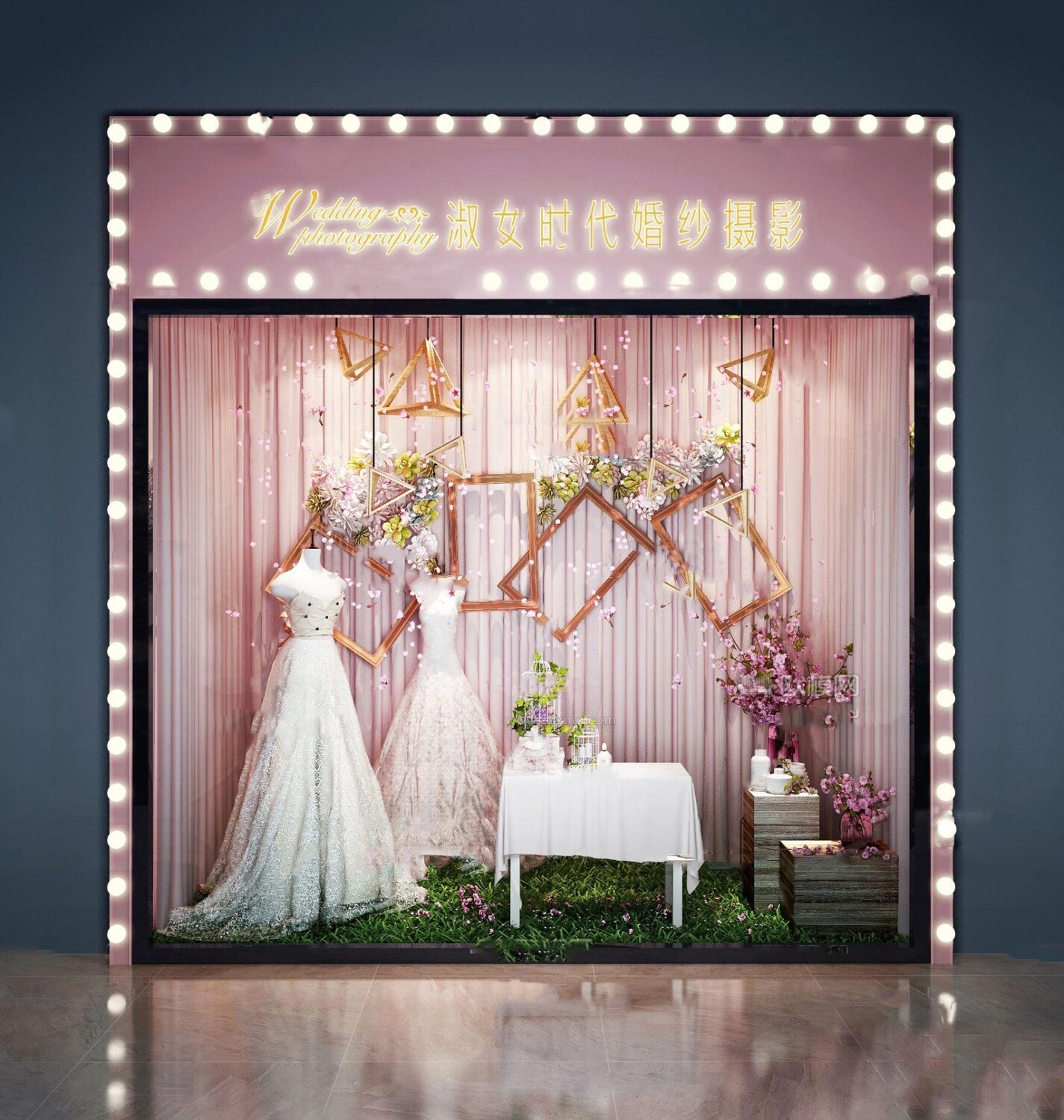 58 Shop Window Design 3d Models Vol.01