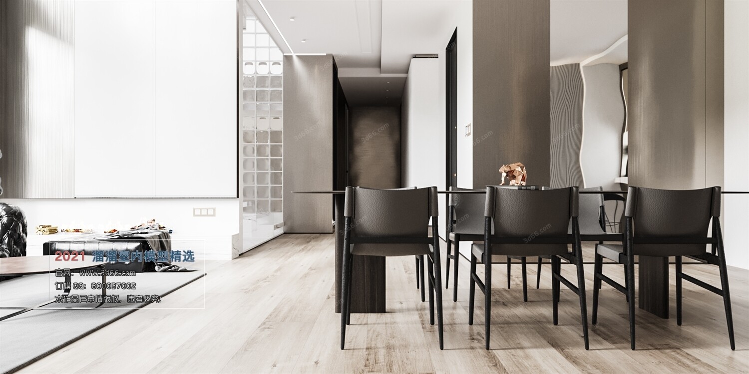 68 Dining Room 3D Models vol.10