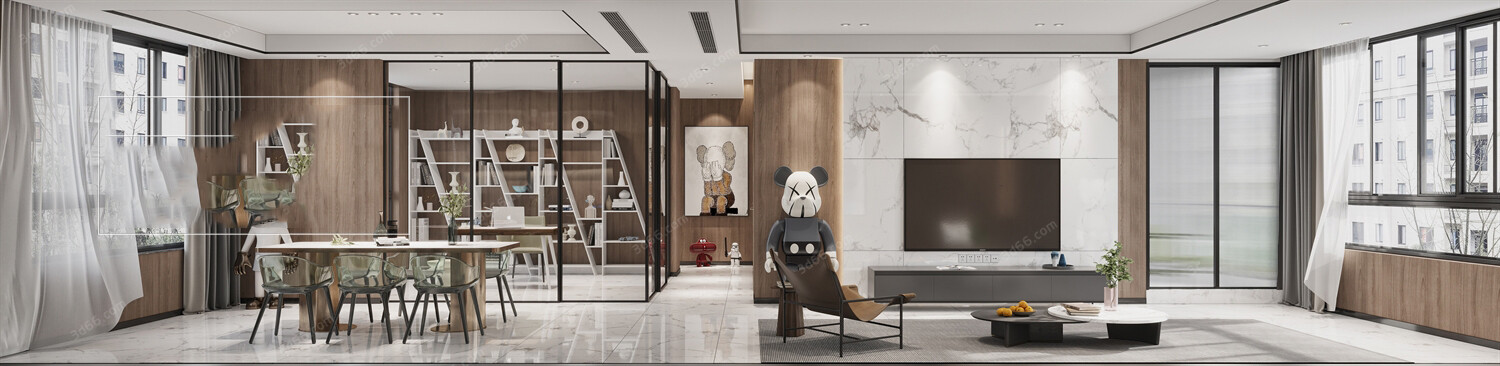 68 Dining Room 3D Models vol.10