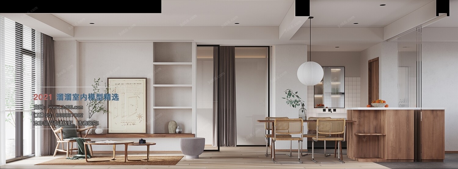 68 Dining Room 3D Models vol.10