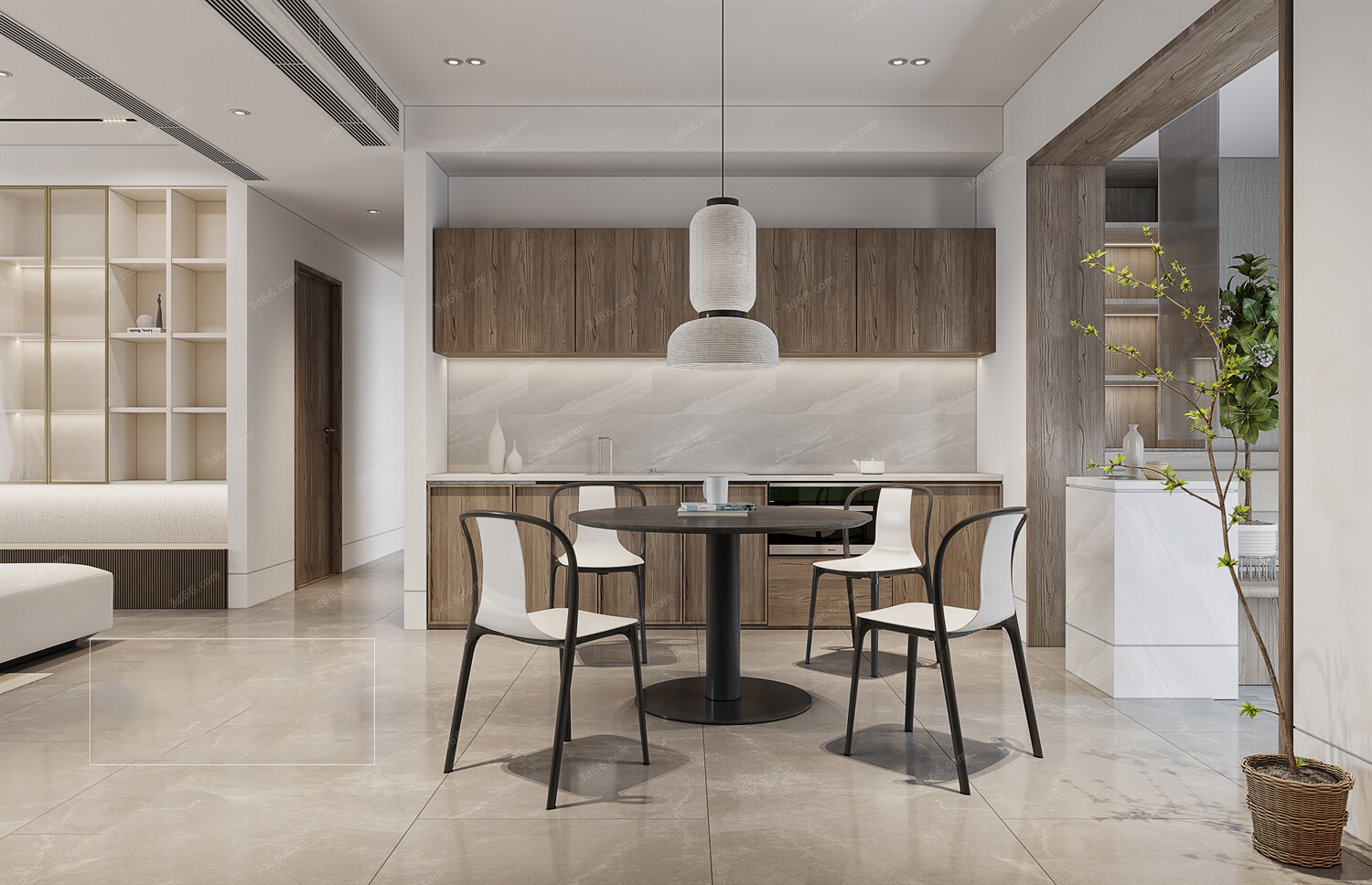 68 Dining Room 3D Models vol.10