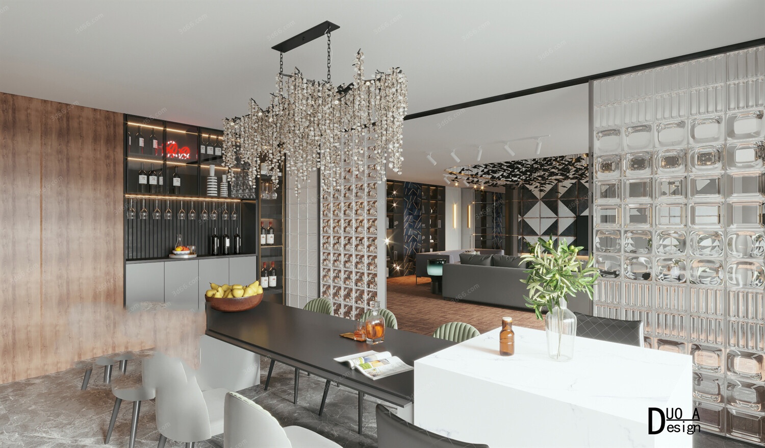 68 Dining Room 3D Models vol.10