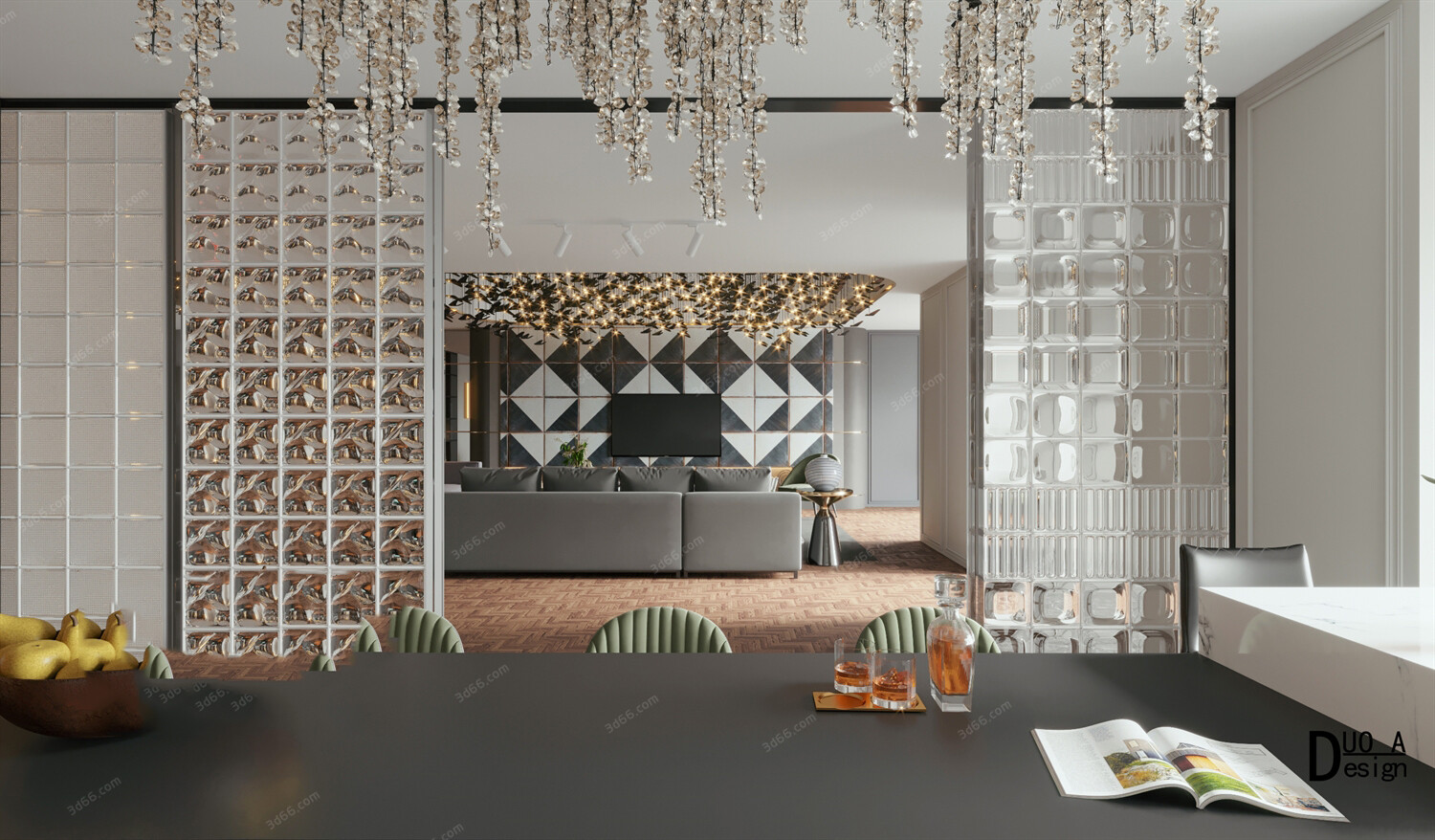 68 Dining Room 3D Models vol.10
