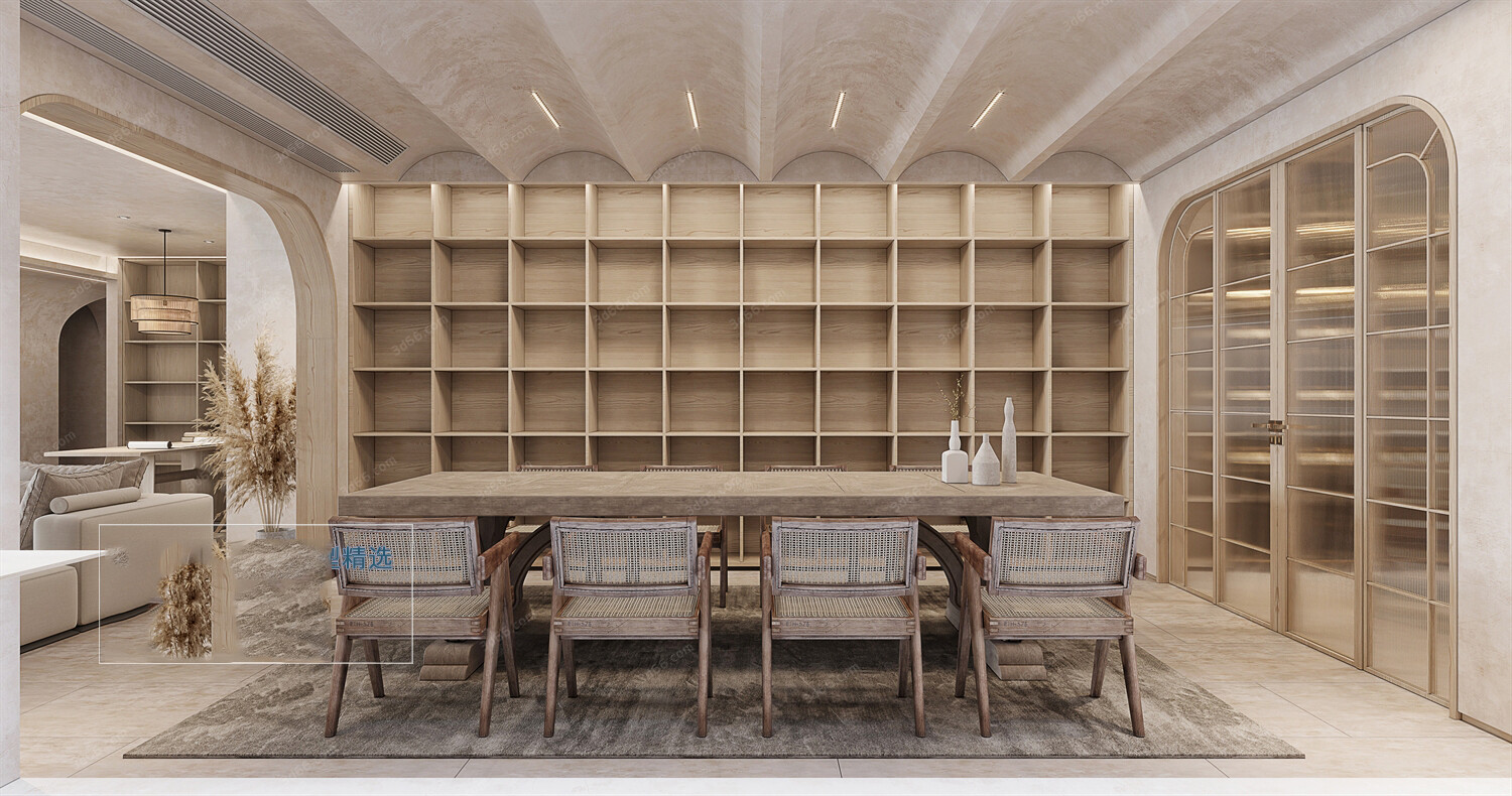 68 Dining Room 3D Models vol.10
