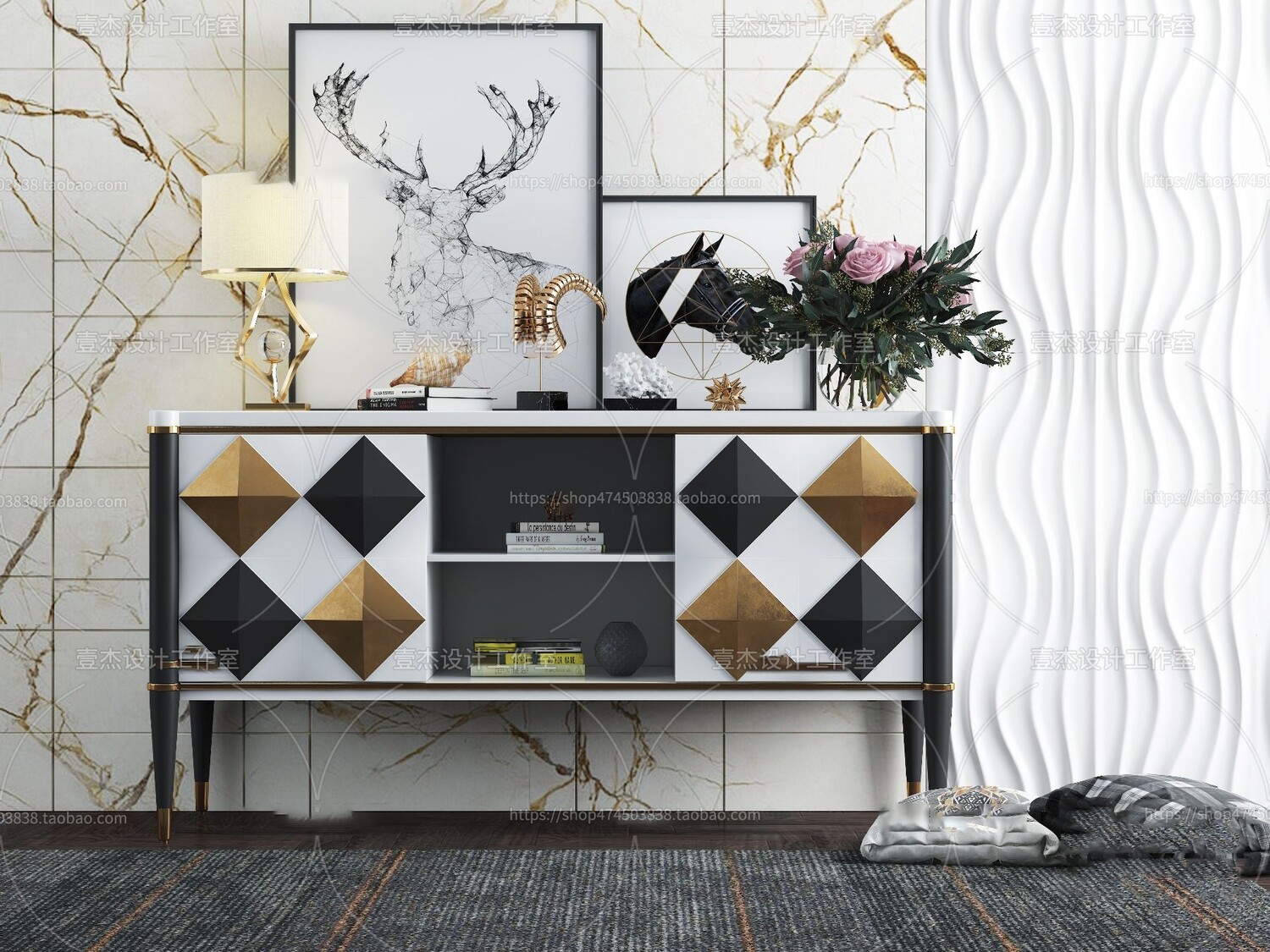 109 Side Cabinet And Dining Side Cabinet Vol12