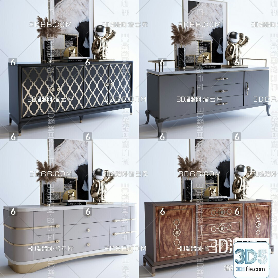 109 Side Cabinet And Dining Side Cabinet Vol12
