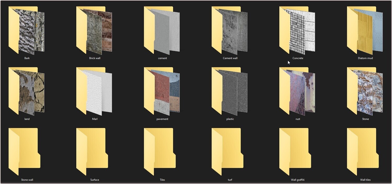 17000 HD Material Maps
