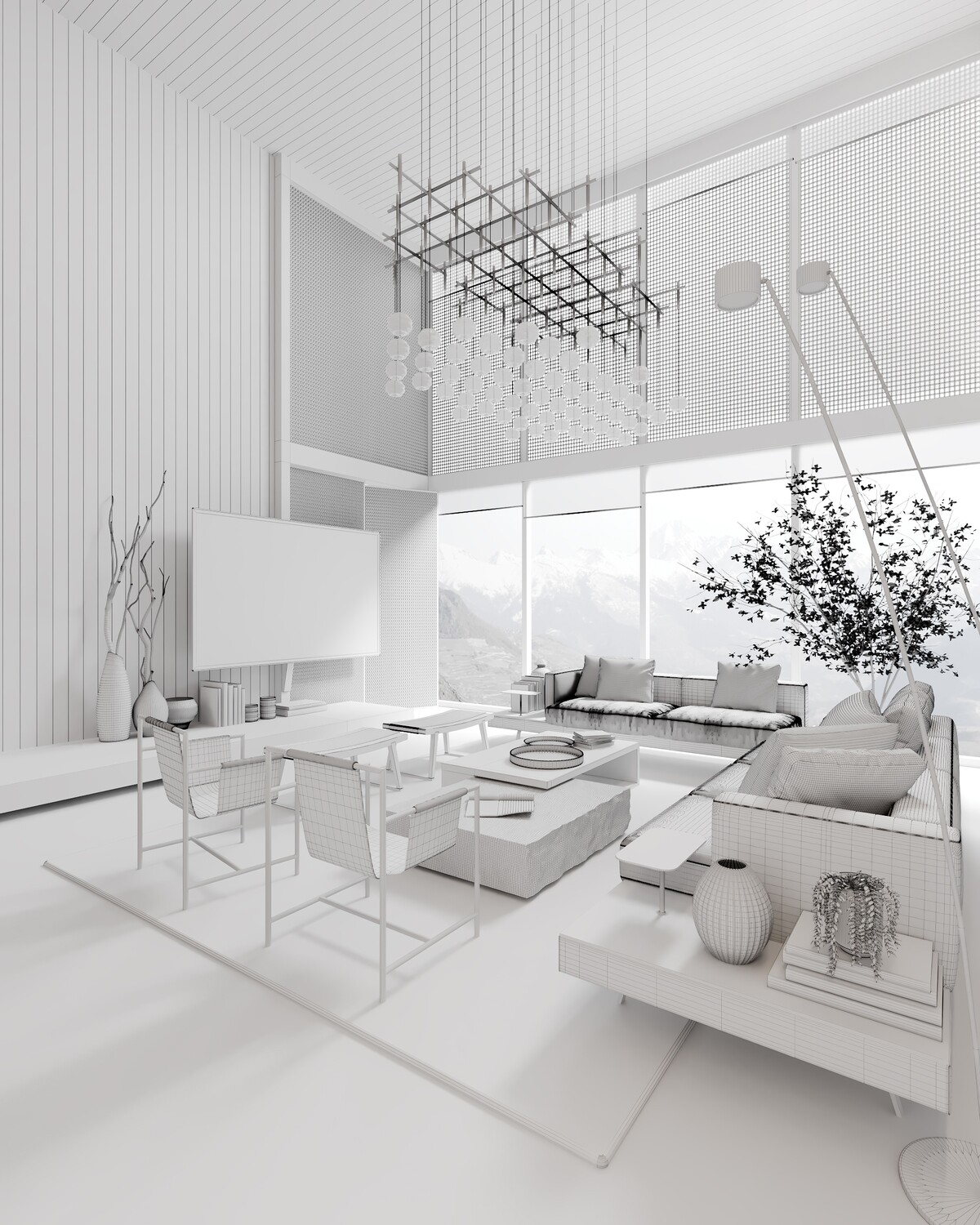 380 FULL SCENES 3D MODELS - CORONA