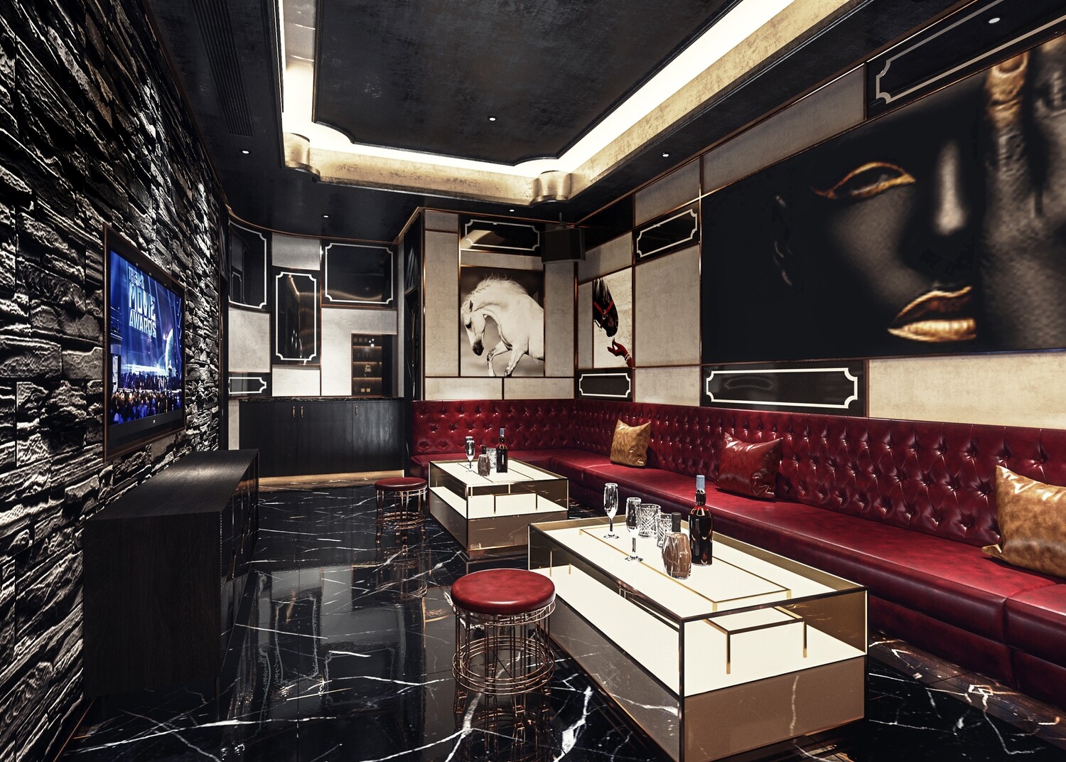 380 FULL SCENES 3D MODELS - CORONA
