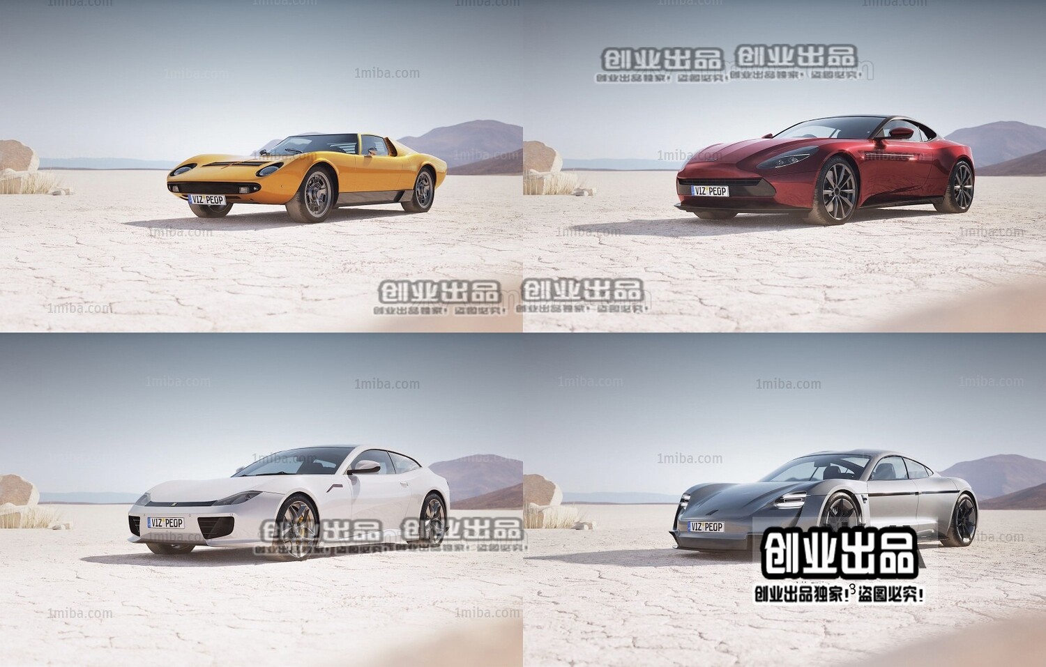 190 VEHICLE 3D MODELS VOL.02