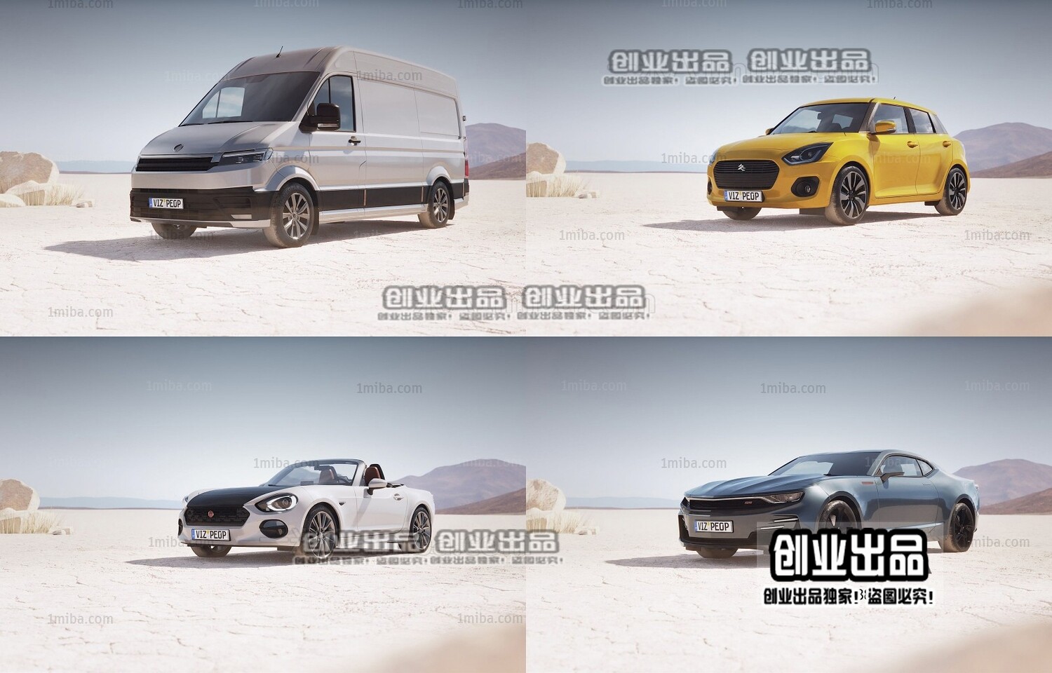 190 VEHICLE 3D MODELS VOL.02