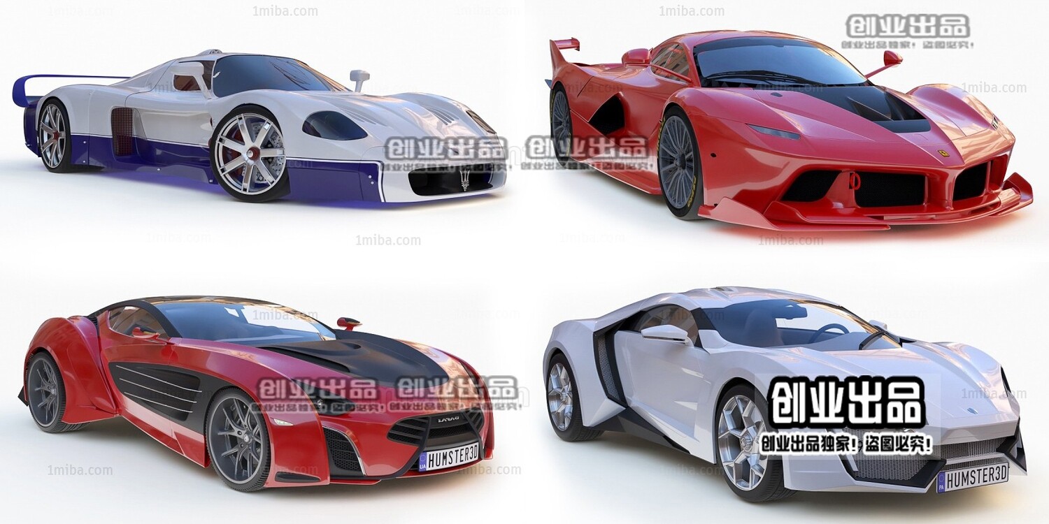 190 VEHICLE 3D MODELS VOL.02