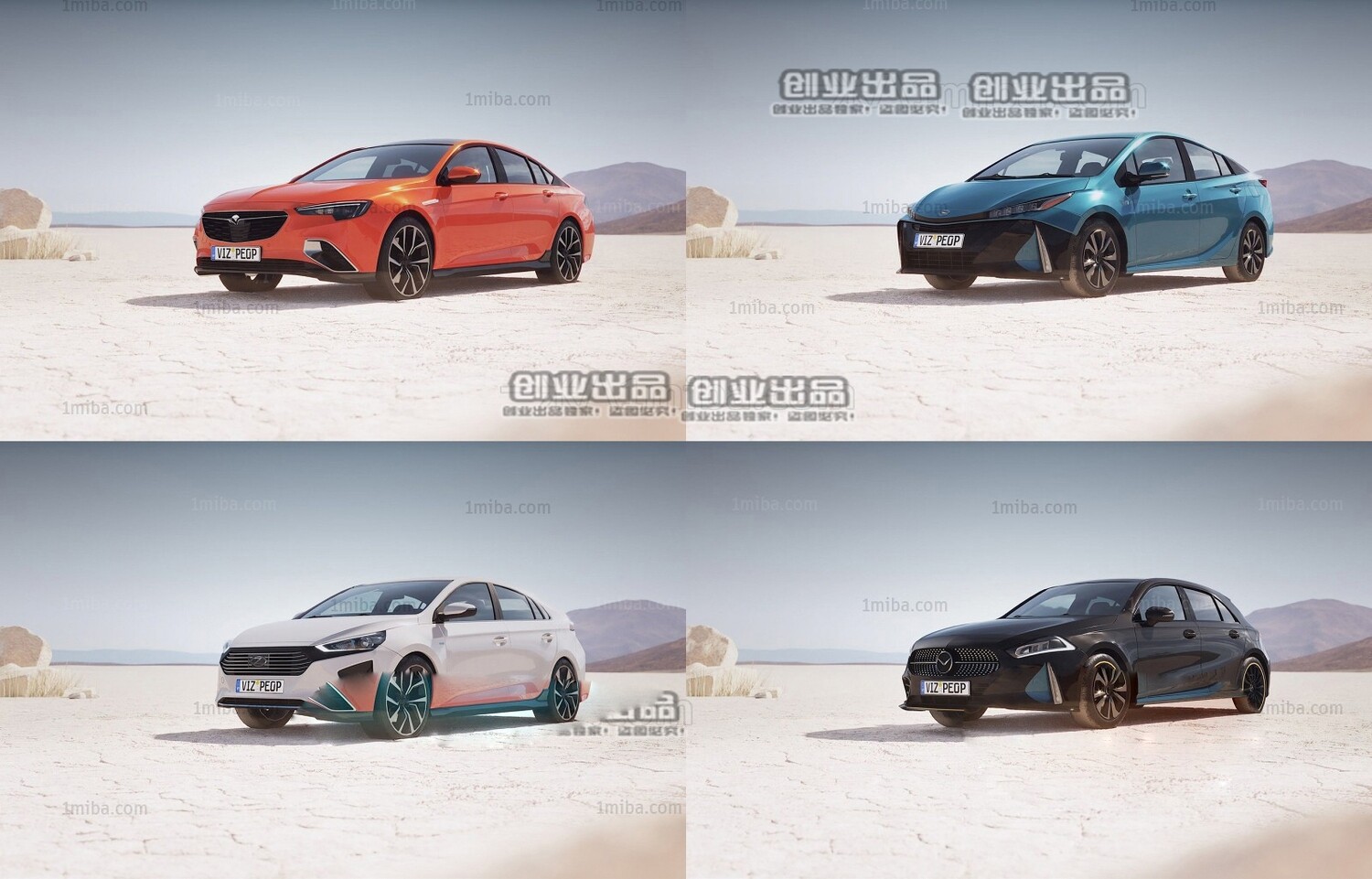 190 VEHICLE 3D MODELS VOL.02