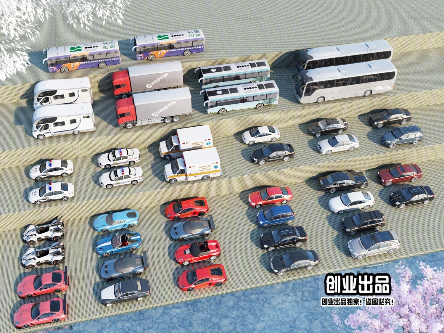 190 VEHICLE 3D MODELS VOL.02