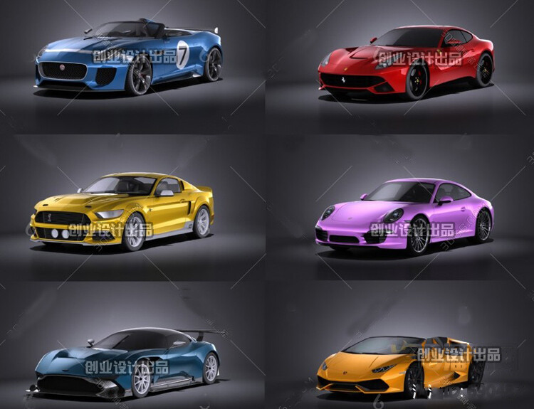 190 VEHICLE 3D MODELS VOL.02