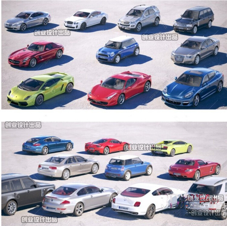 190 VEHICLE 3D MODELS VOL.02