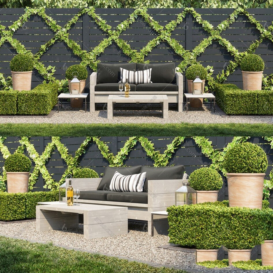 45 WALL PLANT DECOR 3D MODELS VOL.01