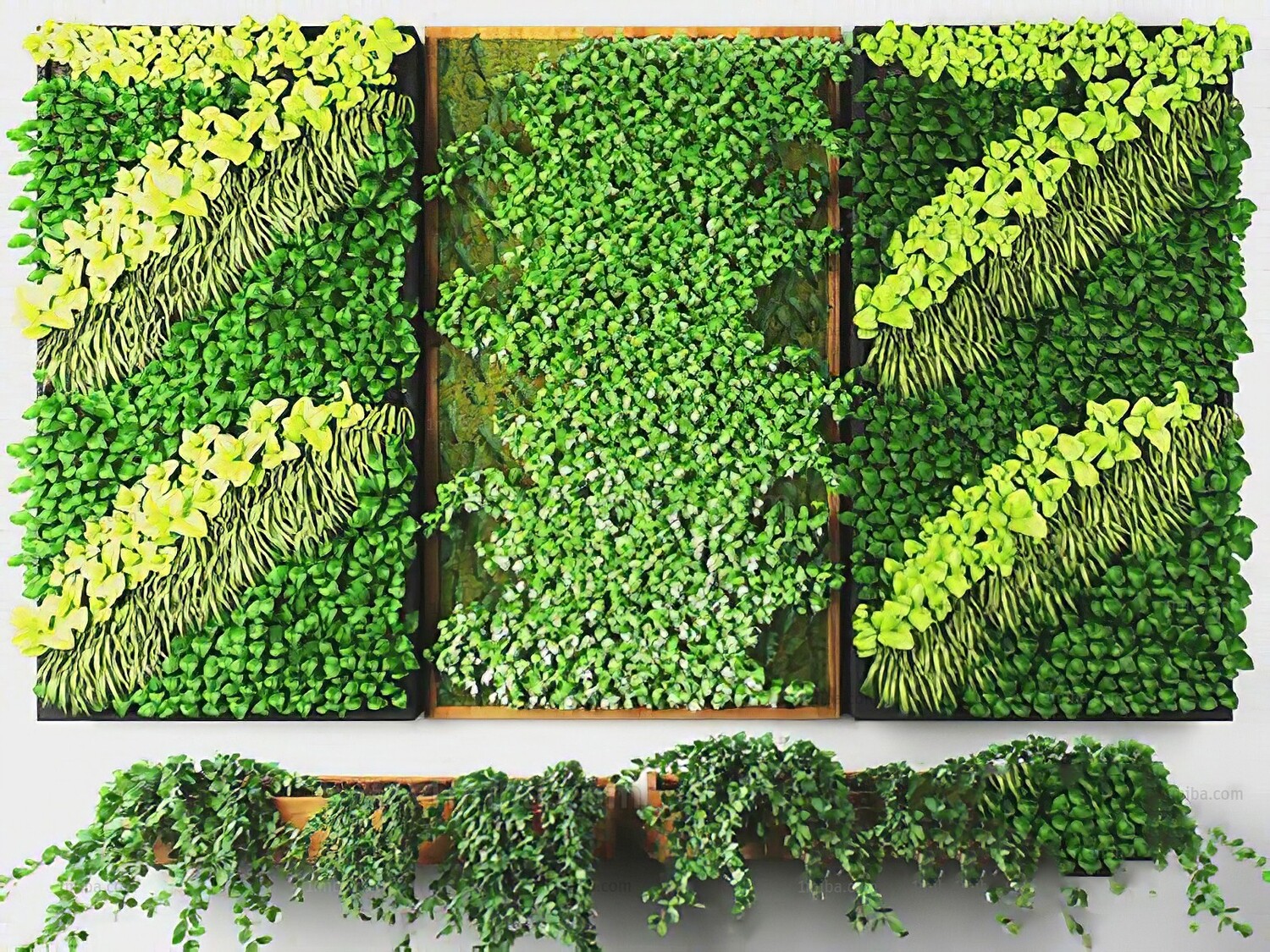 45 WALL PLANT DECOR 3D MODELS VOL.01
