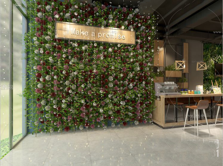45 WALL PLANT DECOR 3D MODELS VOL.01