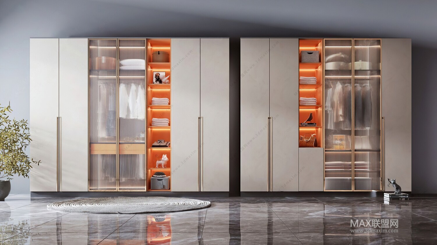18 Closet 3d Models Vol.05-VRAY