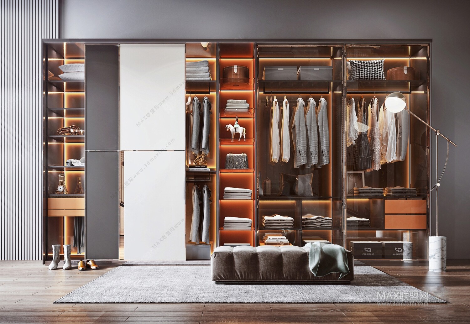 18 Closet 3d Models Vol.05-VRAY