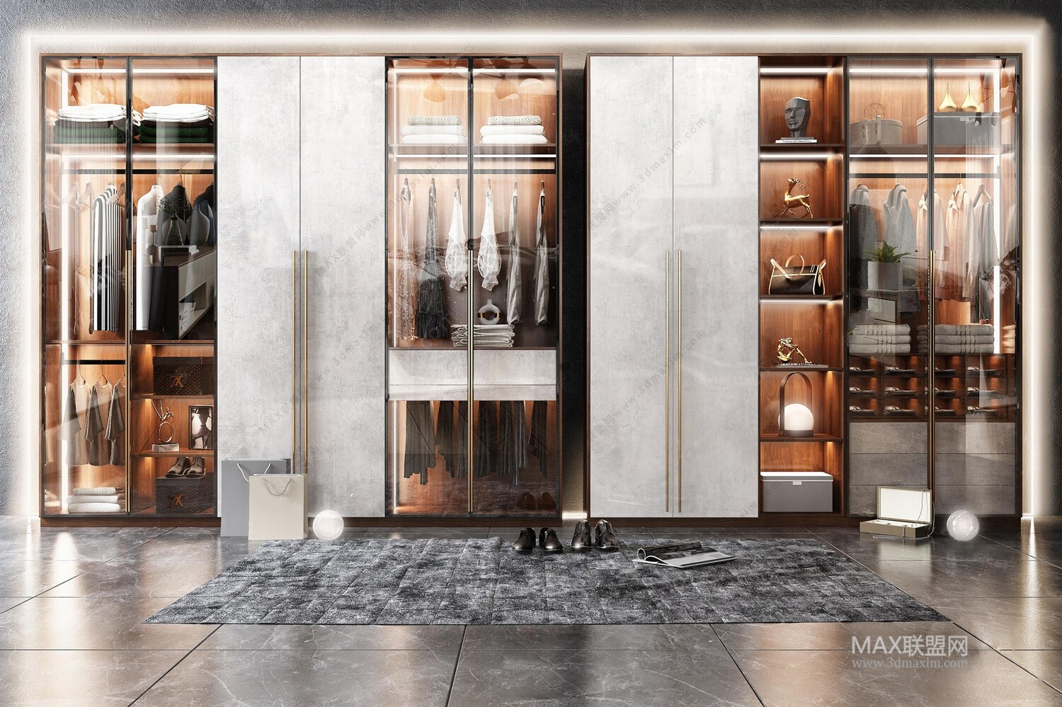 18 Closet 3d Models Vol.05-VRAY