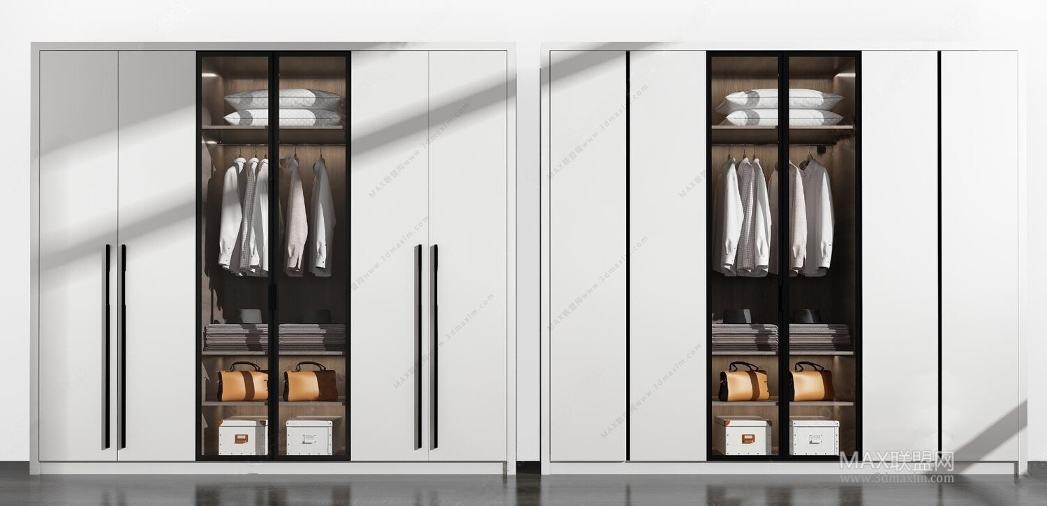 18 Closet 3d Models Vol.05-VRAY