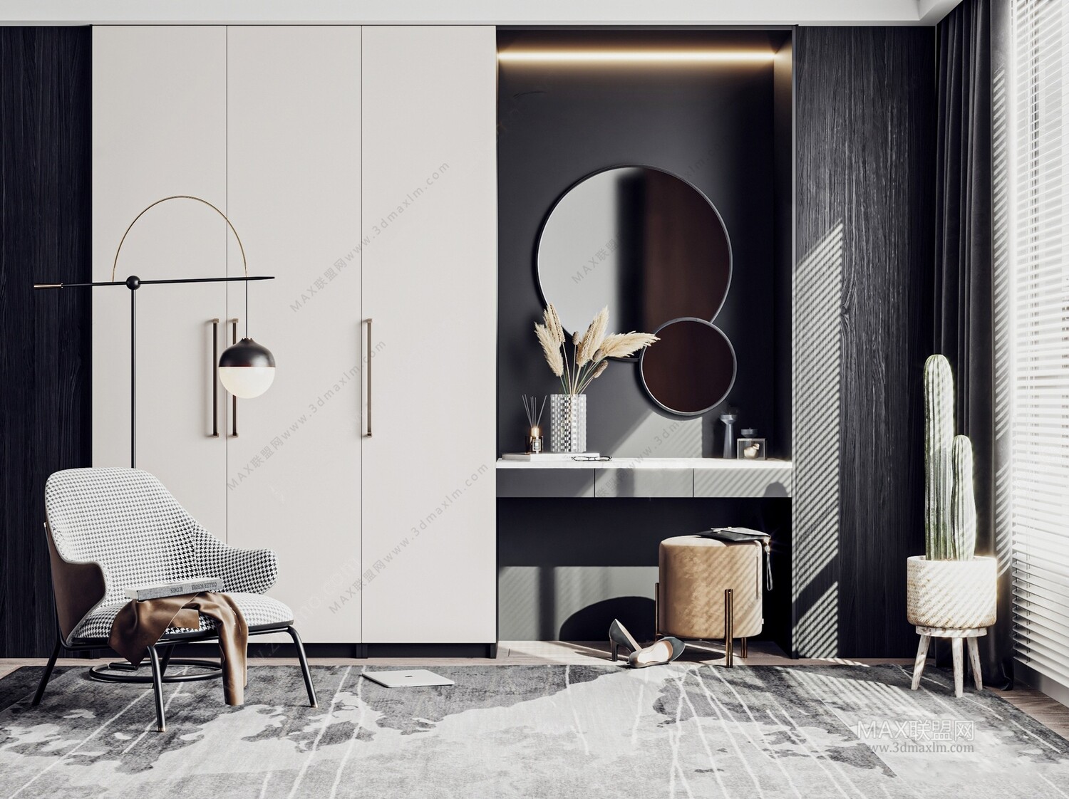 18 Closet 3d Models Vol.05-VRAY