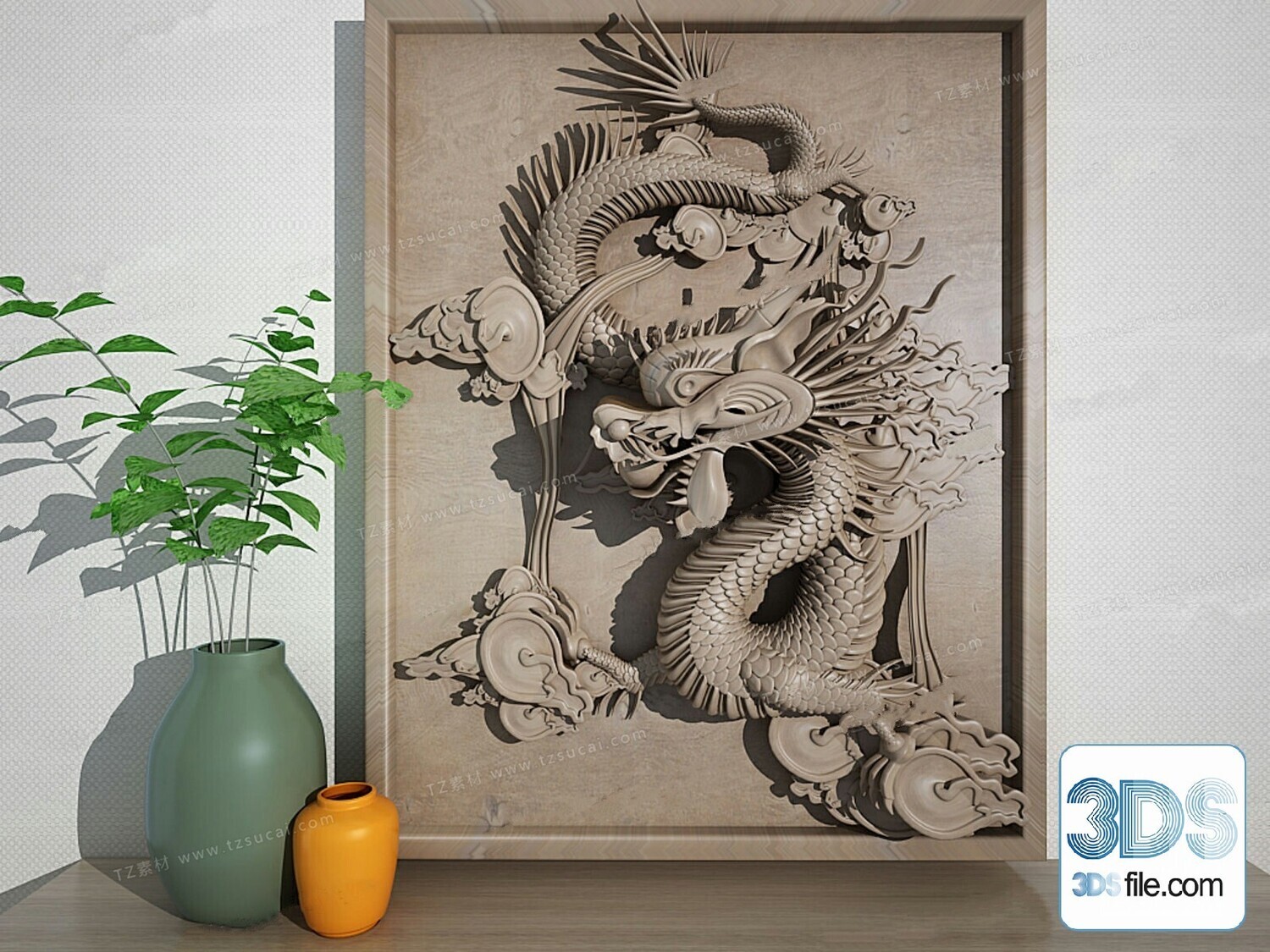 108 Decorative Statue 3d Models Vol 01