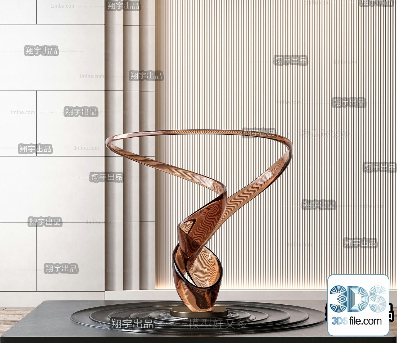 108 Decorative Statue 3d Models Vol 01