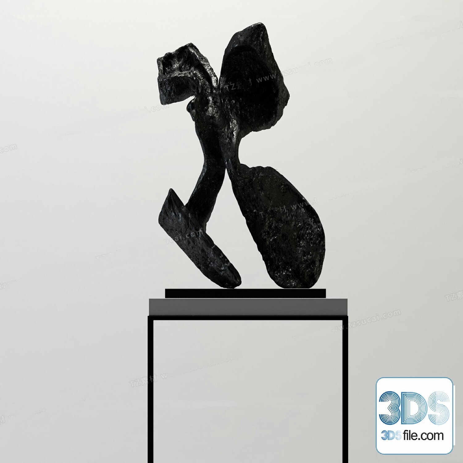 108 Decorative Statue 3d Models Vol 01